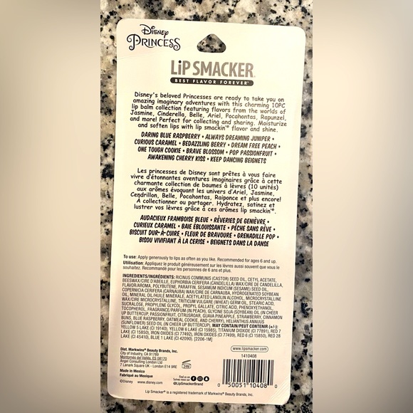 Disney Princess X Lip Smackers Lip Balm Set - Picture 8 of 8